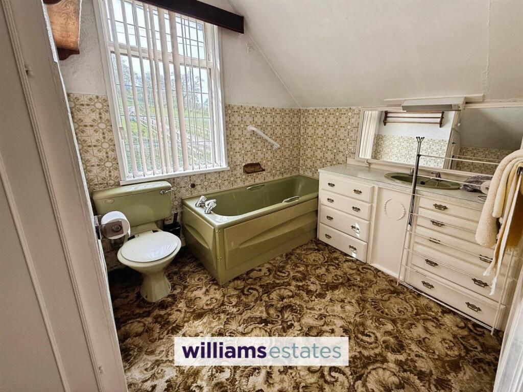 Bathroom off bedroom one