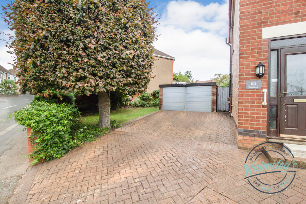 Driveway &amp; garage
