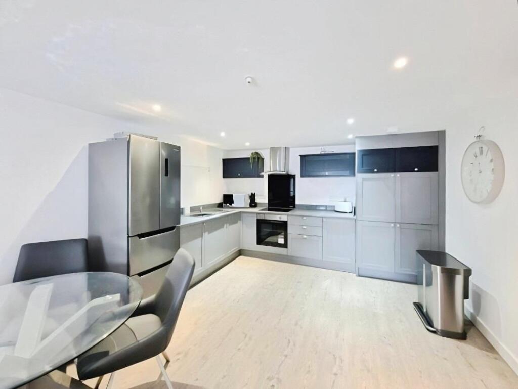 Open plan living area