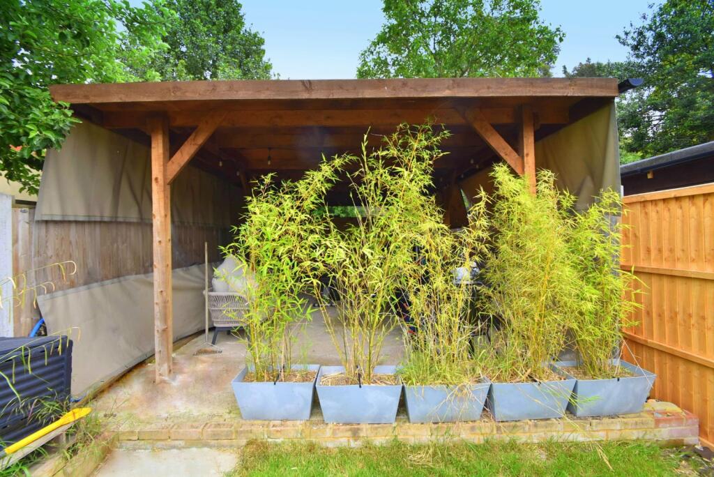 Covered Garden Area