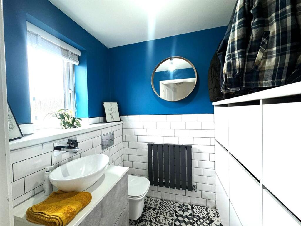 Downstairs W/C with storage