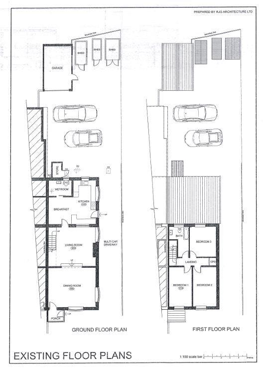 Existing House Floor Plan