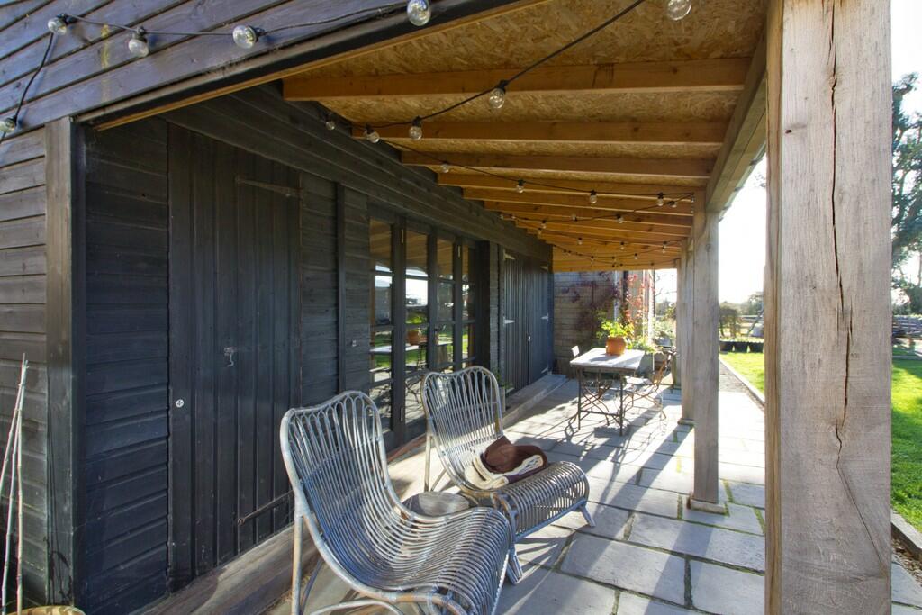 Covered terrace