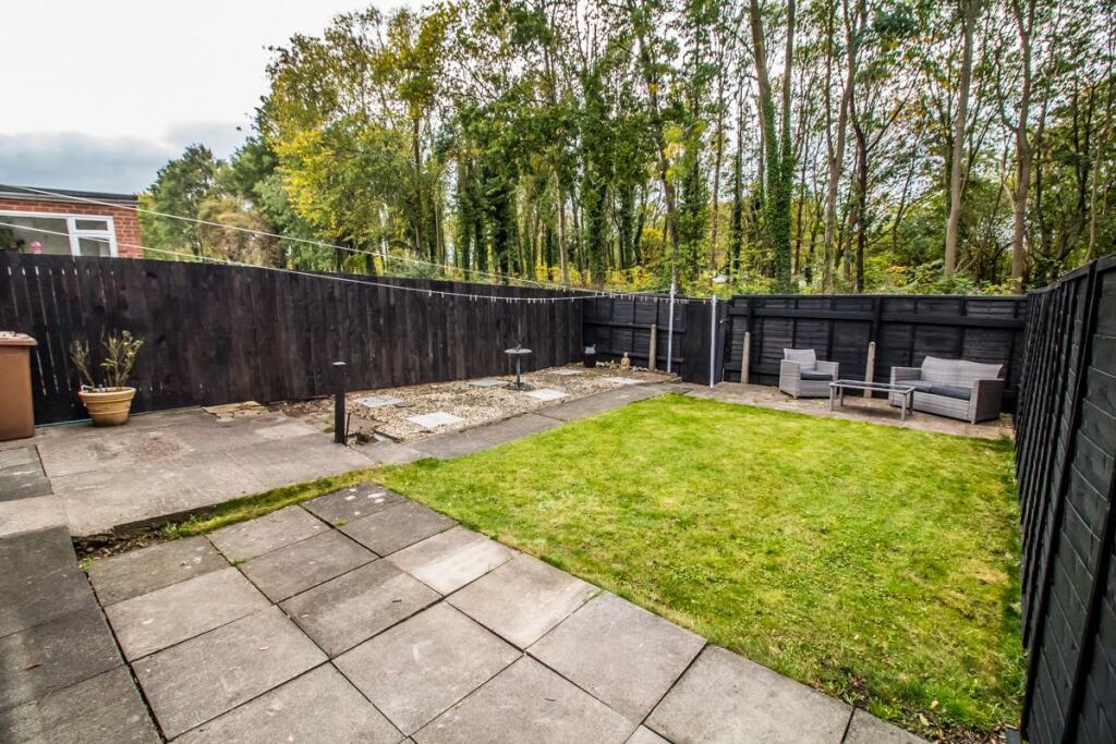 Rear Garden. 