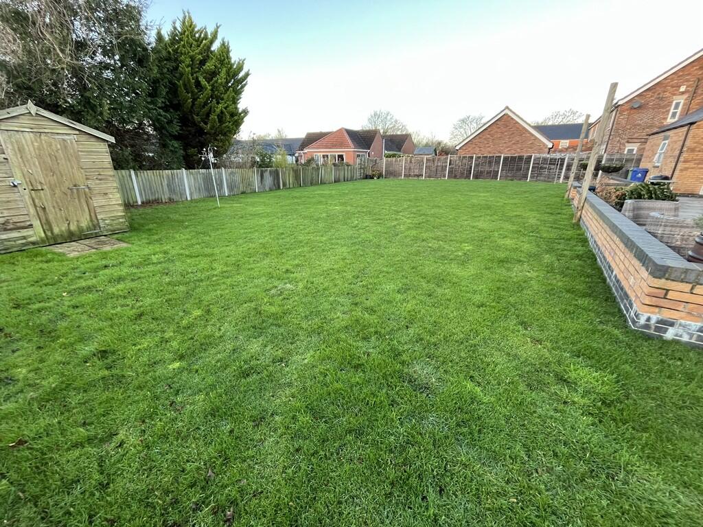 Rear garden