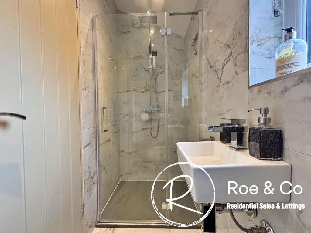 Downstairs shower room