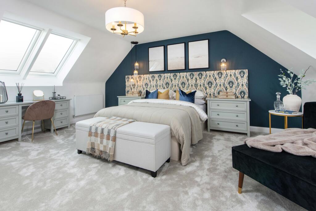 DWH EM Romans Quarter Lichfield Bedroom