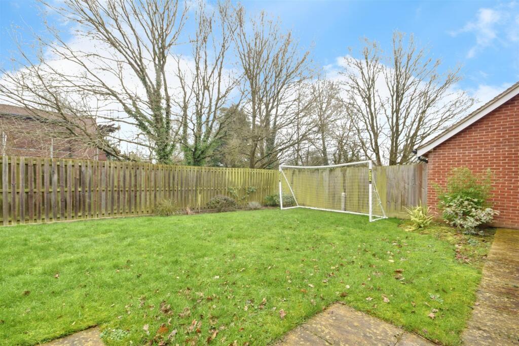 Rear garden