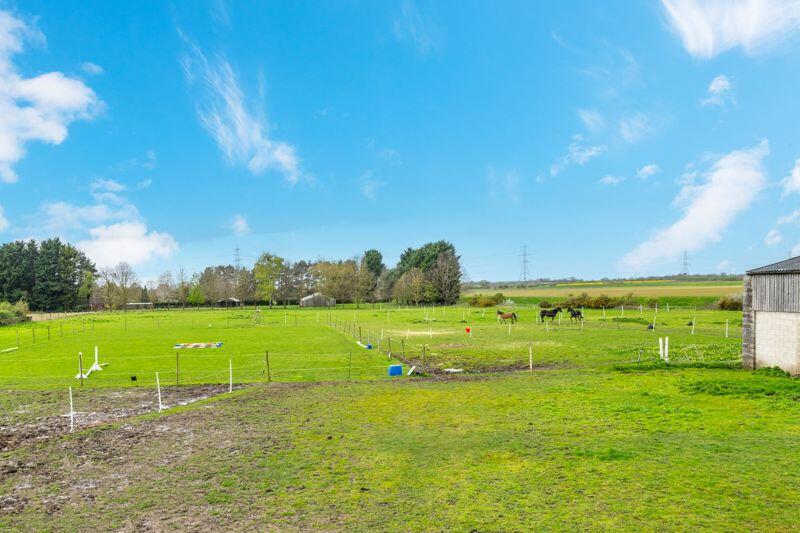 Adjoining paddock land