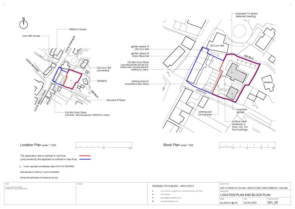 Building Plot at the Old Grain Store, Millburn Str