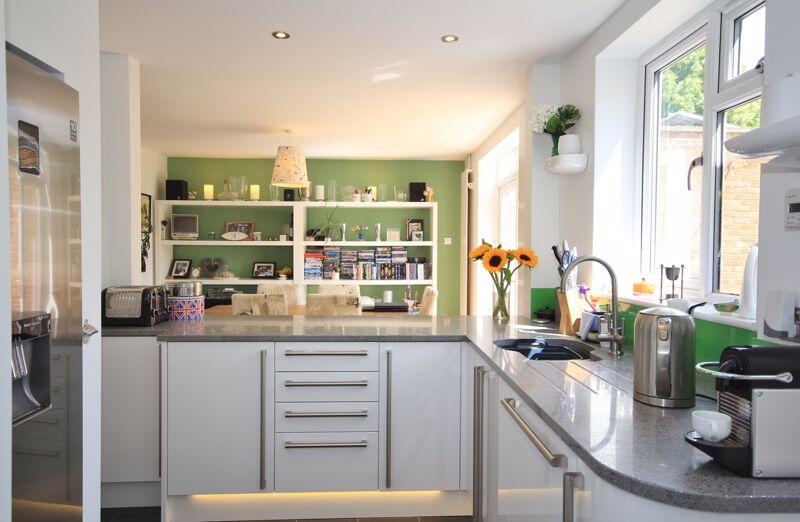 Kitchen towards dining room
