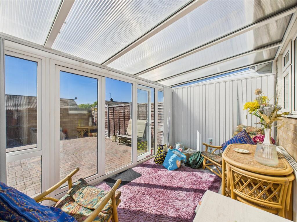 Upvc conservatory: