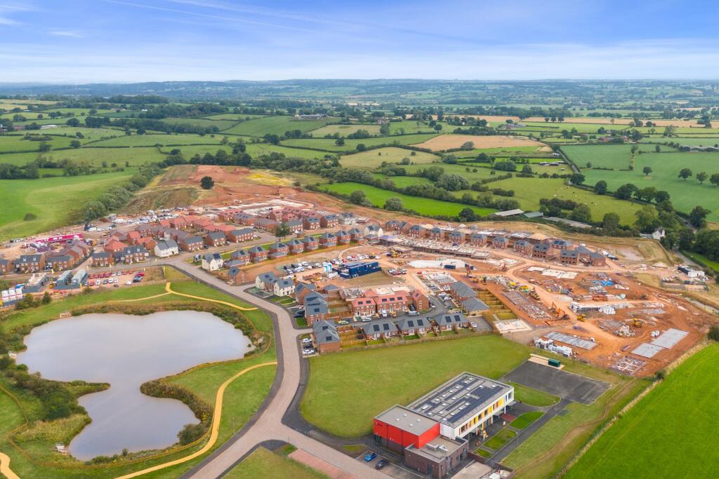 The Catkins by aerial drone