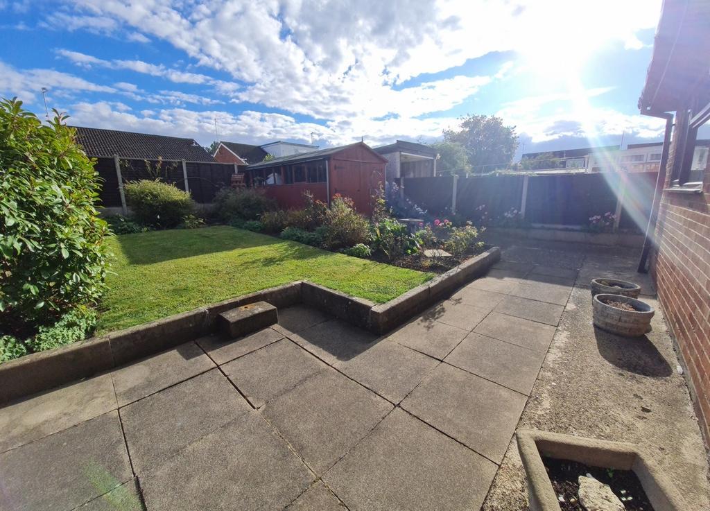 Rear garden