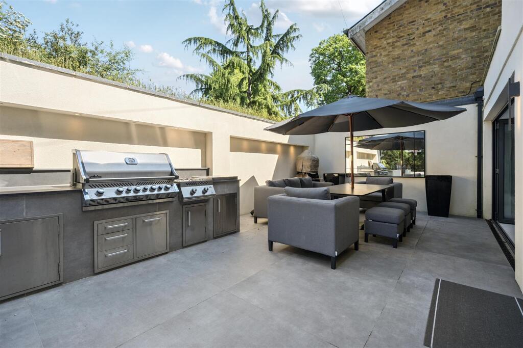 Outside Kitchen/Seating Area