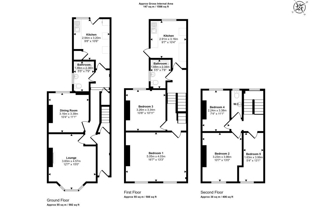 66A &amp; 66B Lauriston Road, Hackney, London E9 7EY