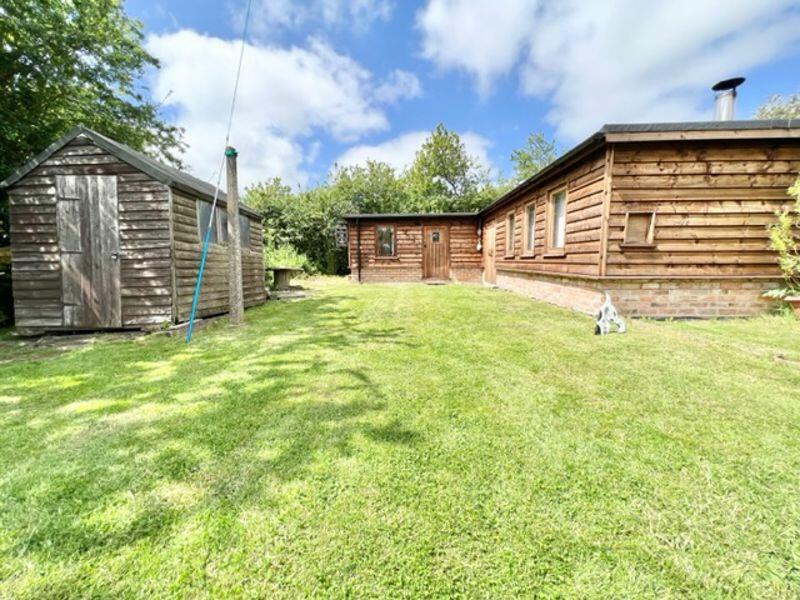 Outbuildings and shed