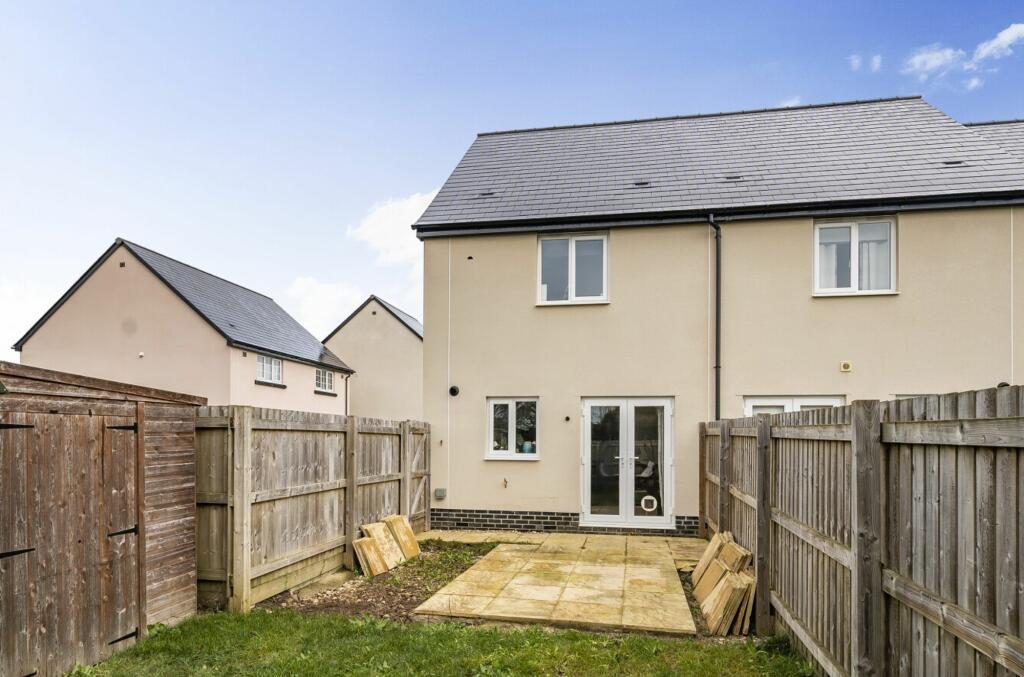 Rear garden and patio