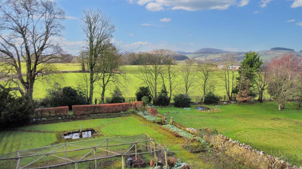 View over garden