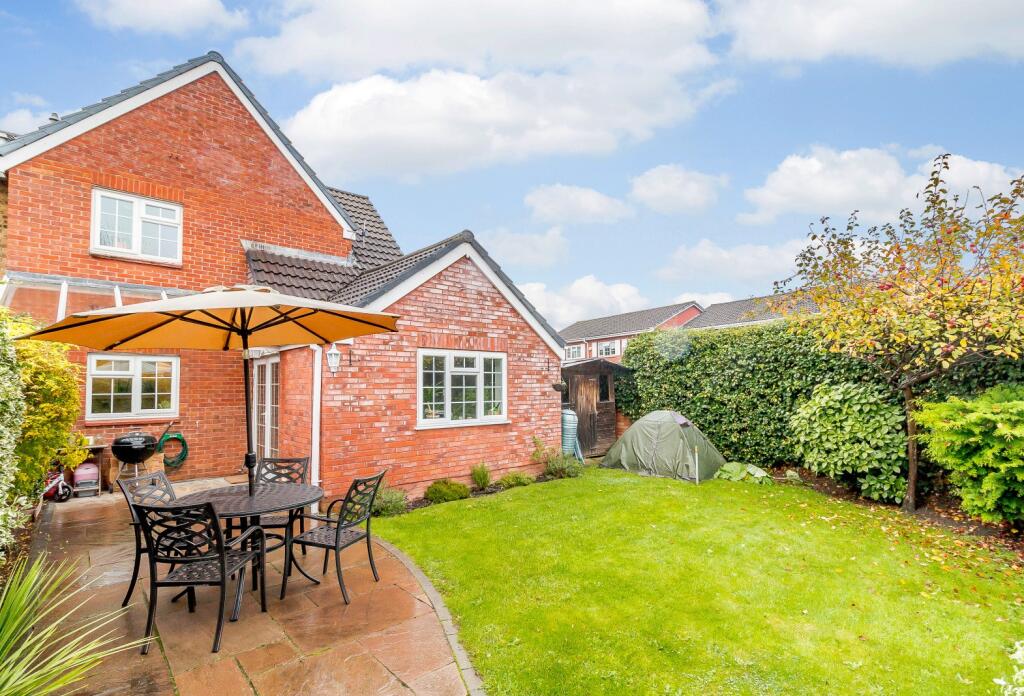 Rear garden