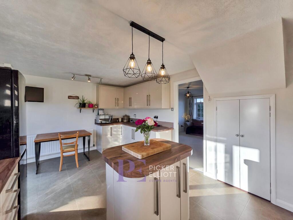 Refitted Kitchen dining room