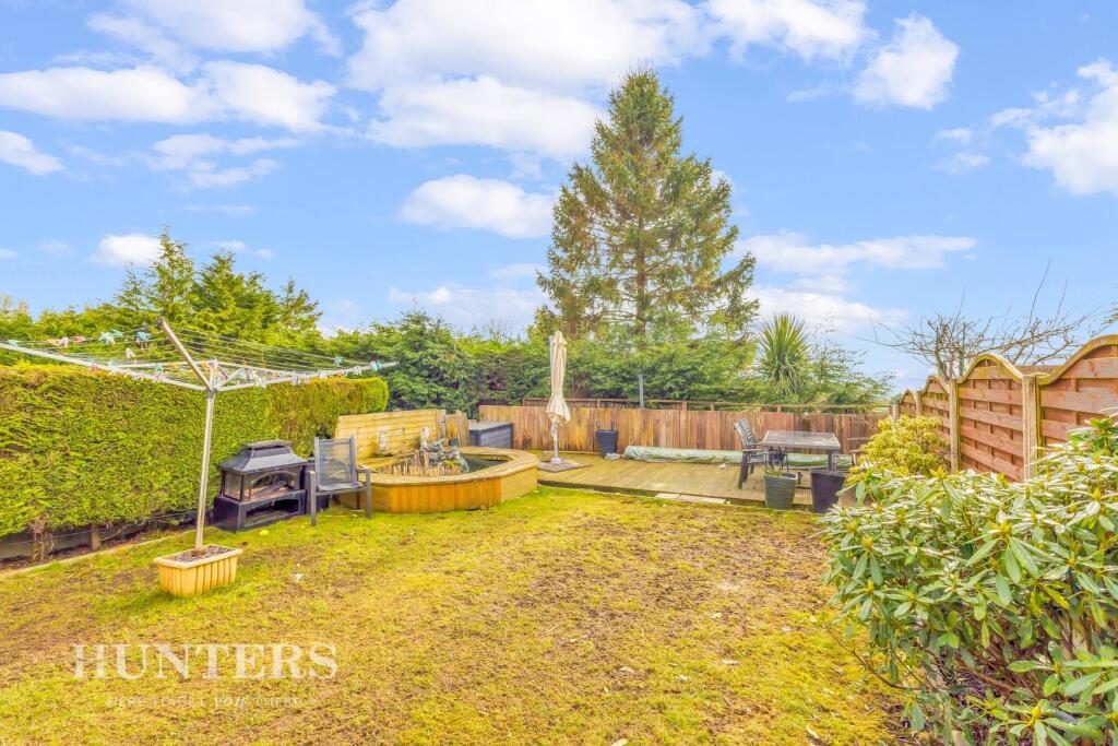 Rear garden
