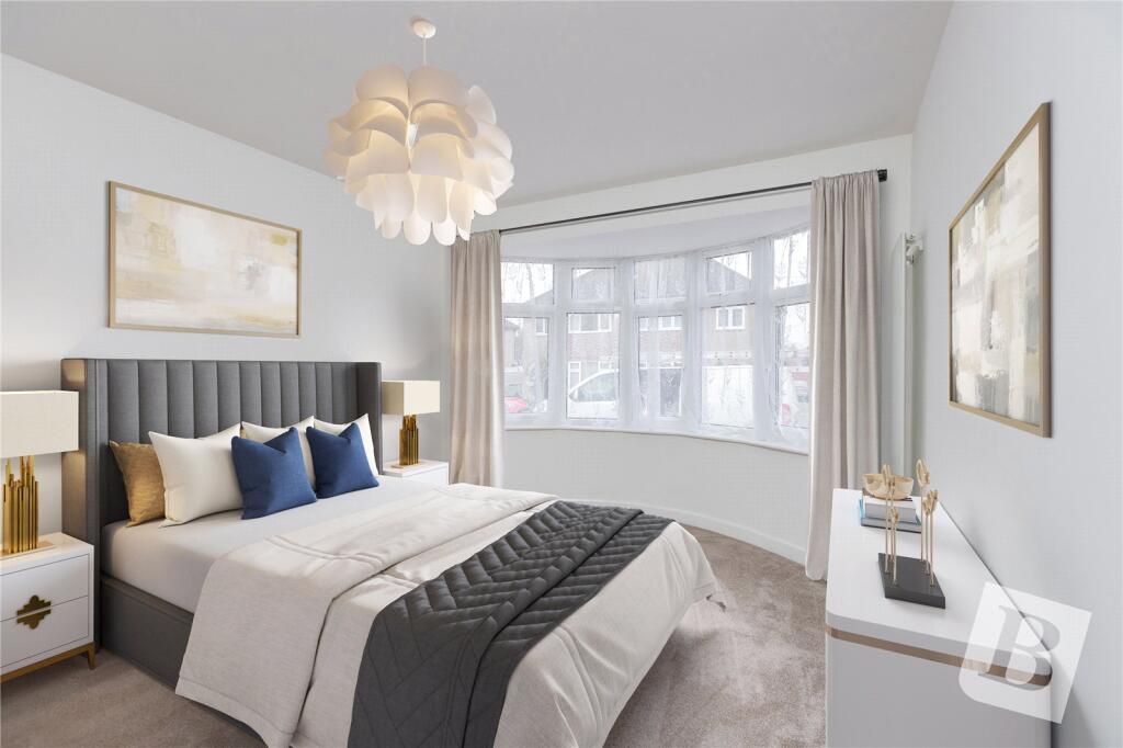 Staged Bedroom
