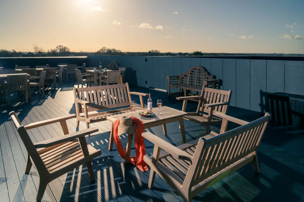 Roof terrace  