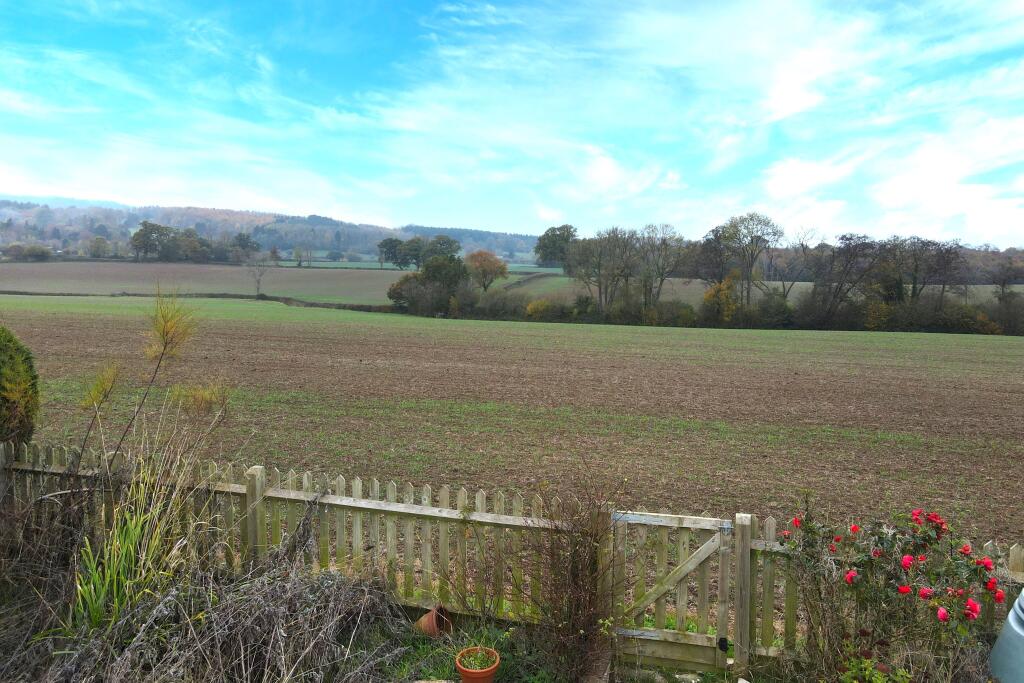 From the rear garden