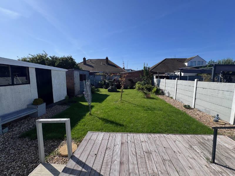 South Facing Rear Garden