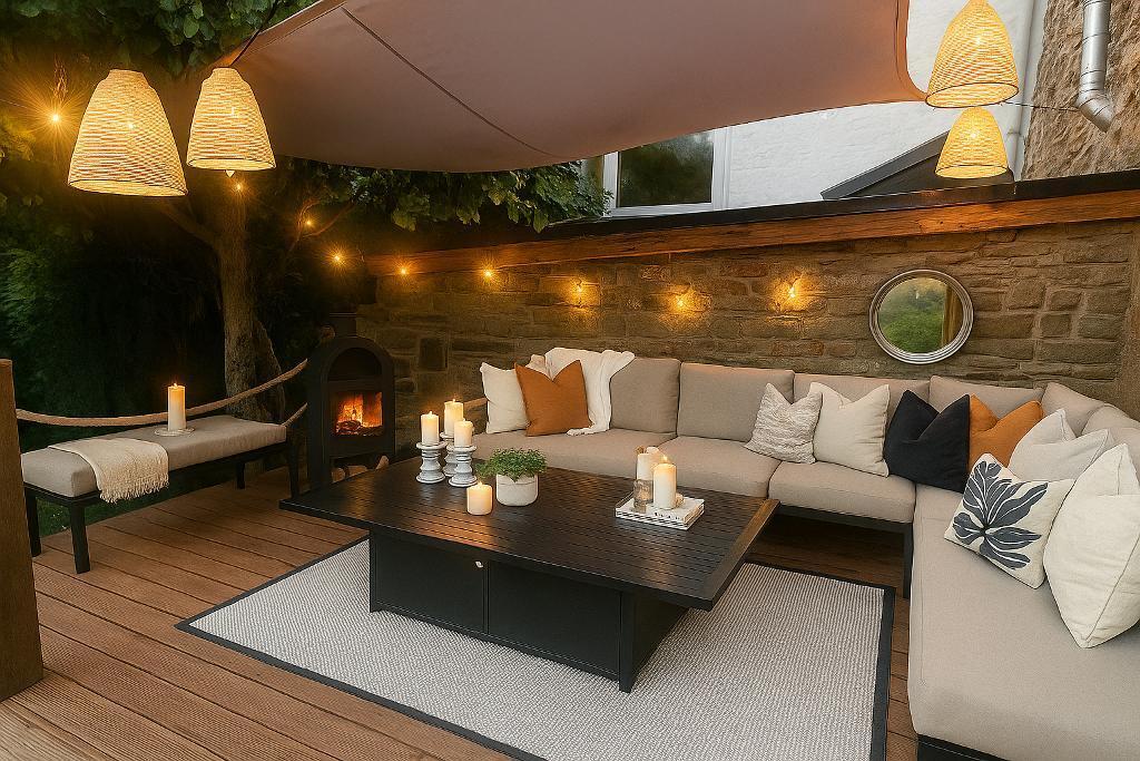 Stunning deck to relax on