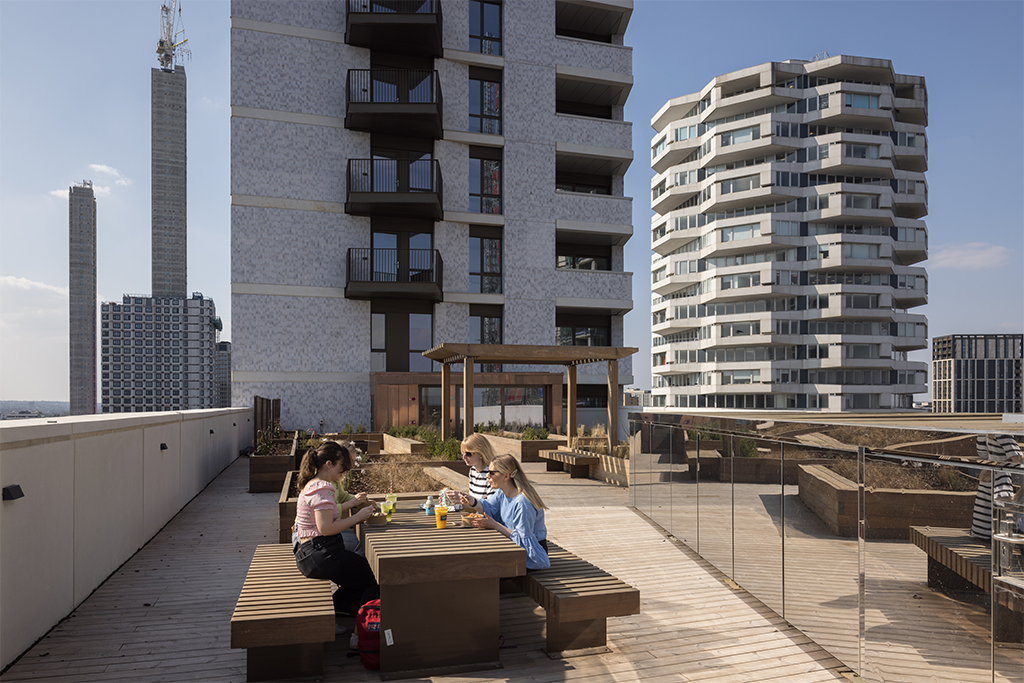 Roof terrace