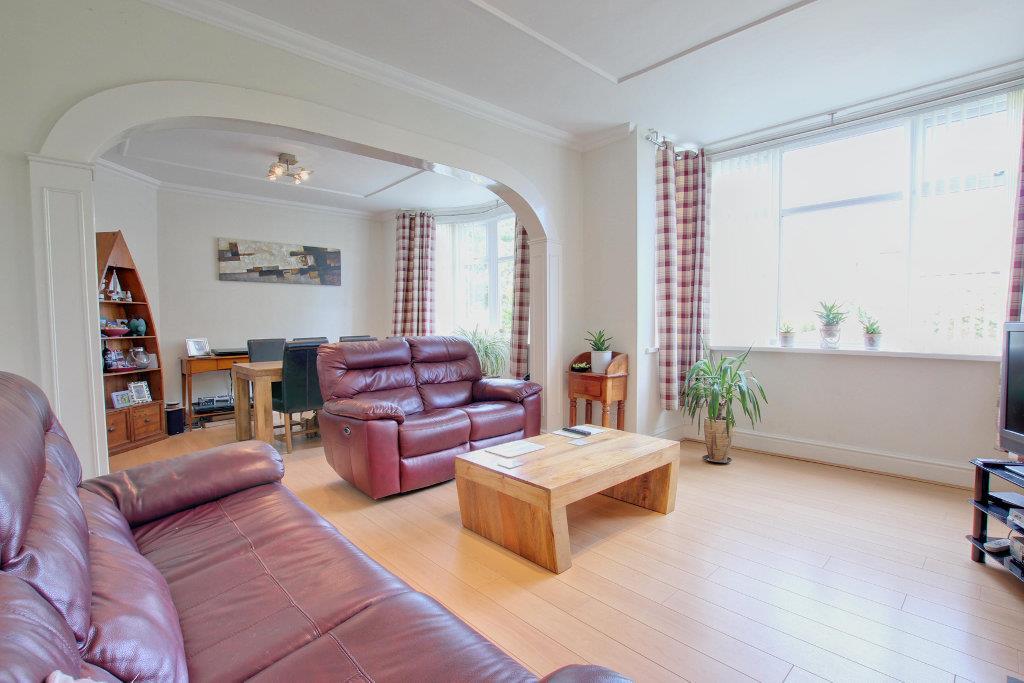 THROUGH LOUNGE &amp; DINING ROOM