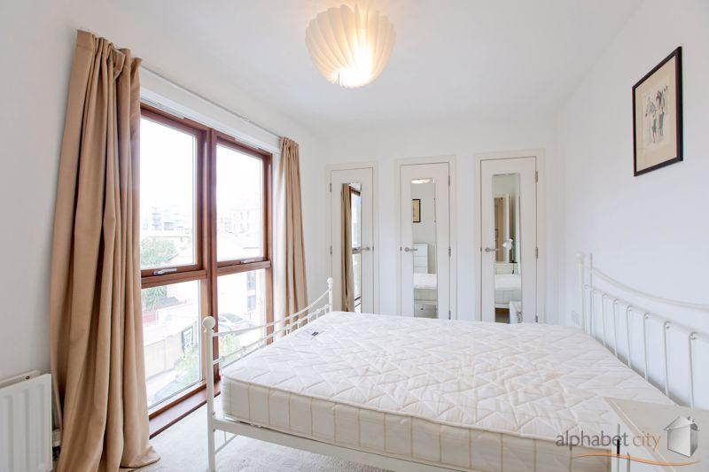 Bedroom with f...