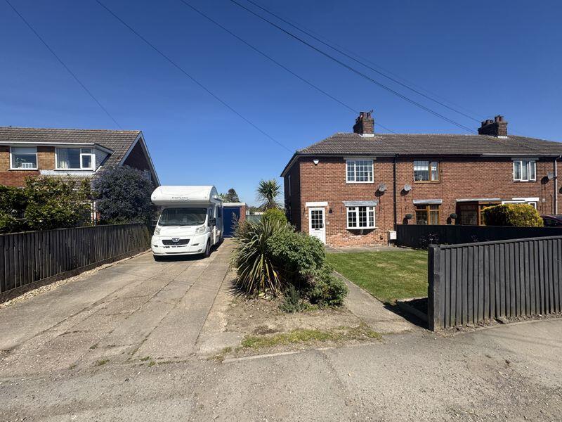 Front with motorhome