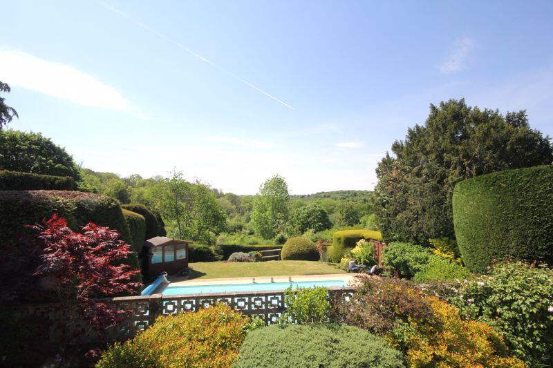 Views over the garden