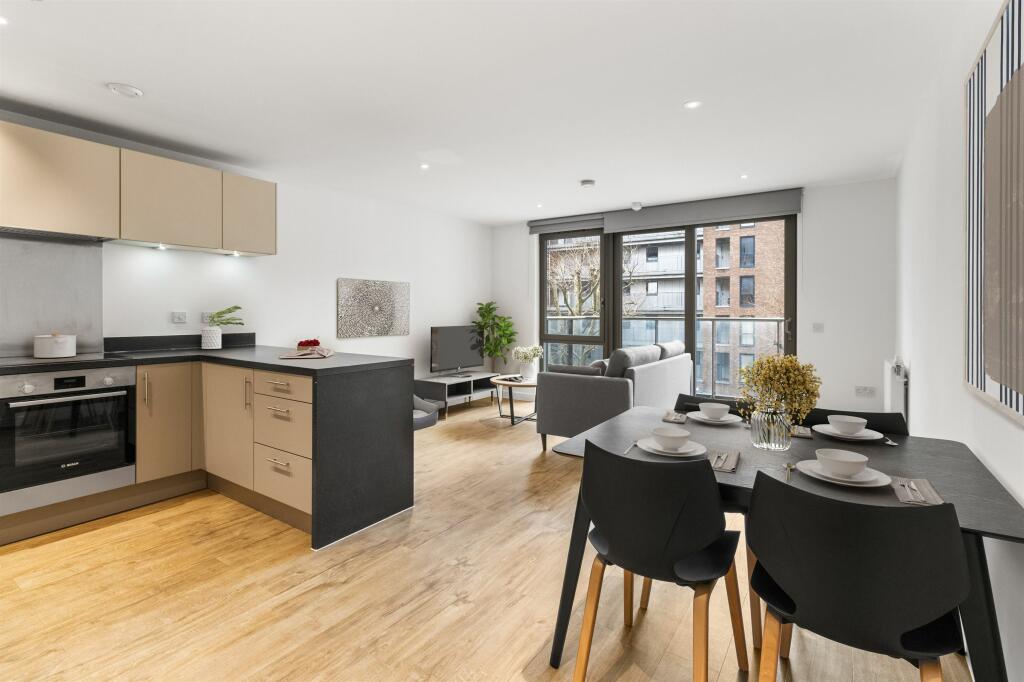 Experience the elegance of open-concept living in this beautifully designed apartment.