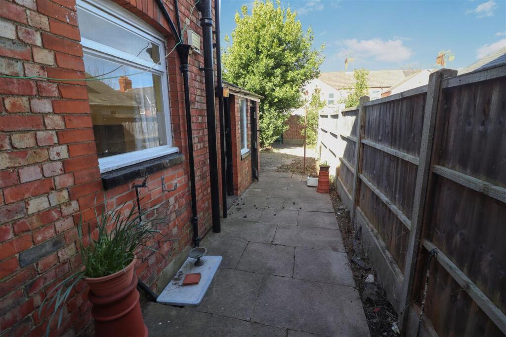 Rear of Property