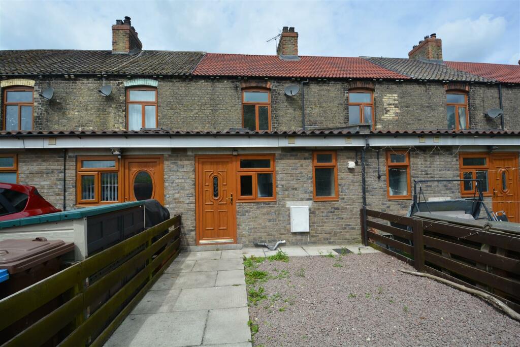 rear of property