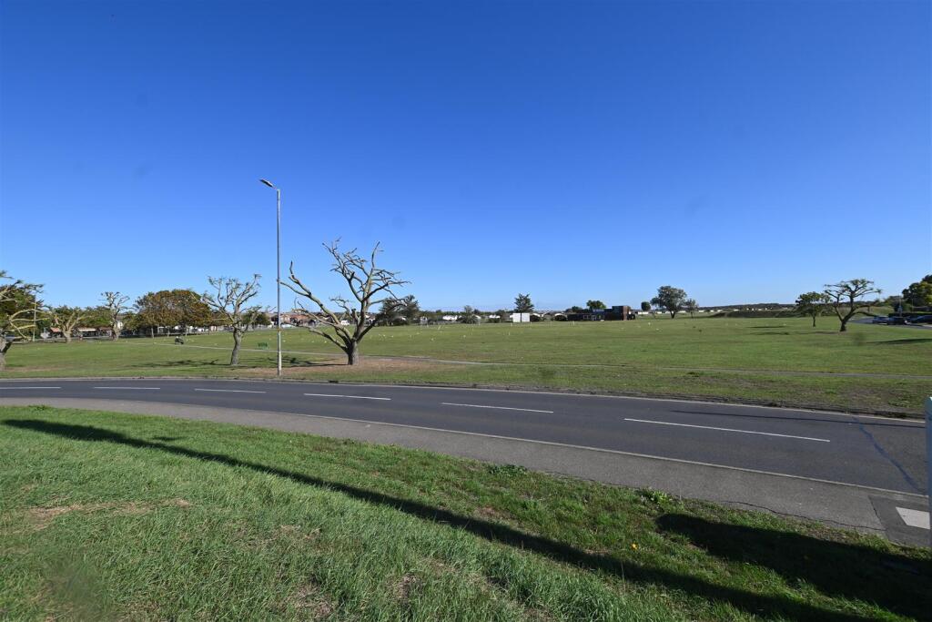 Views toward cricket field