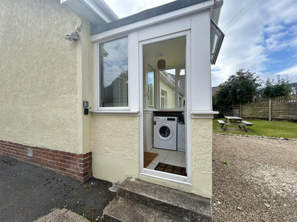 Rear porch