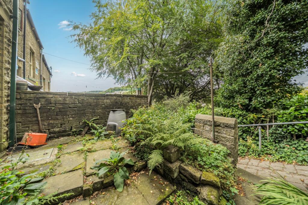 Rear yard off the kitchen