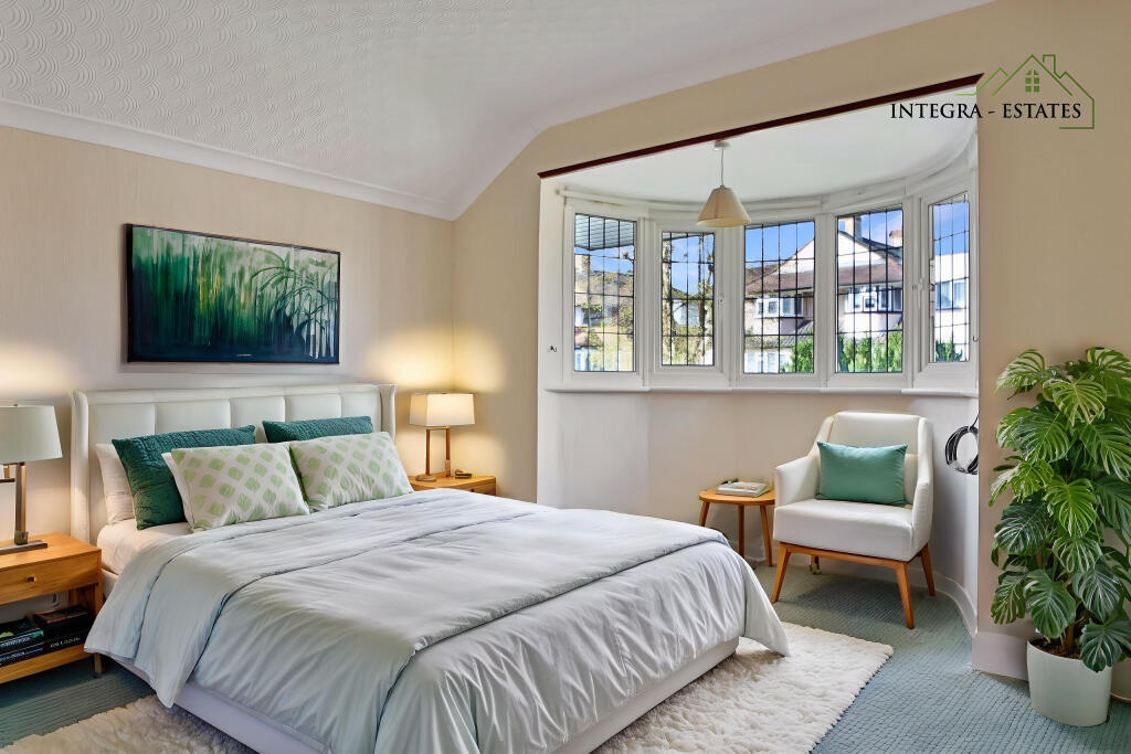 Staged Bedroom