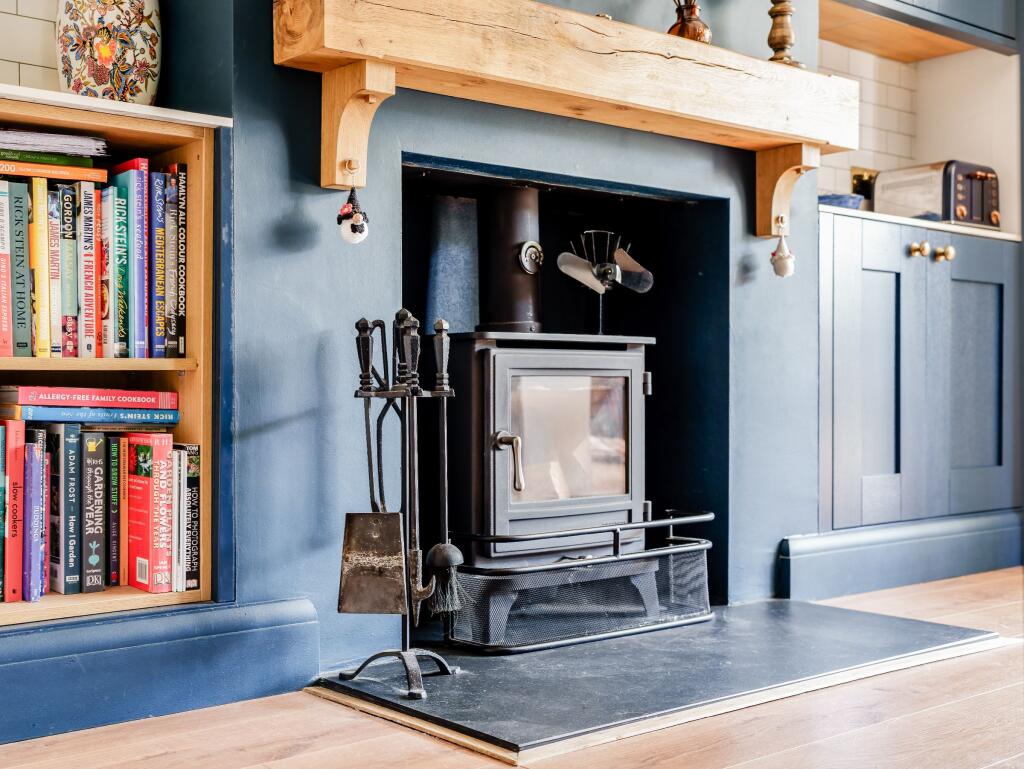 Kitchen Log Burner