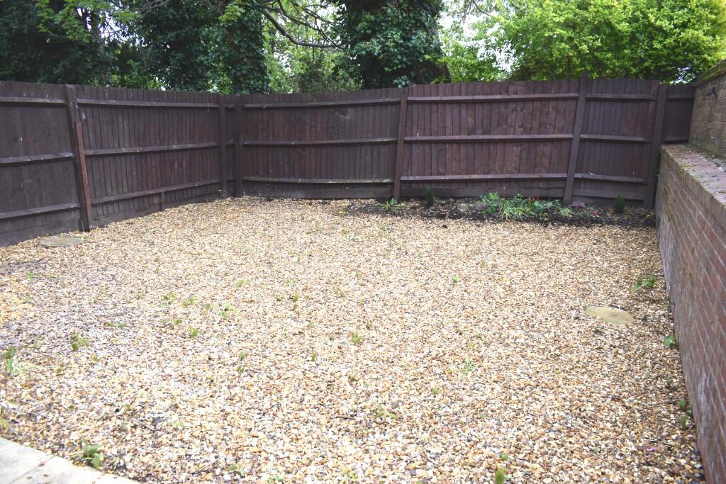 Rear garden