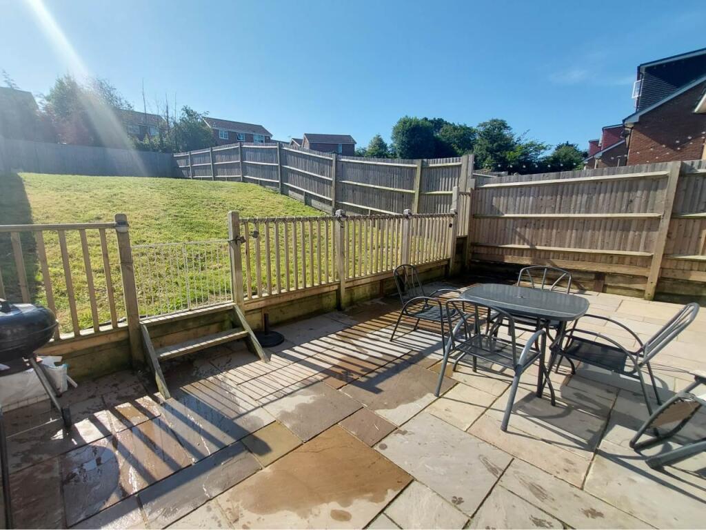 Rear garden