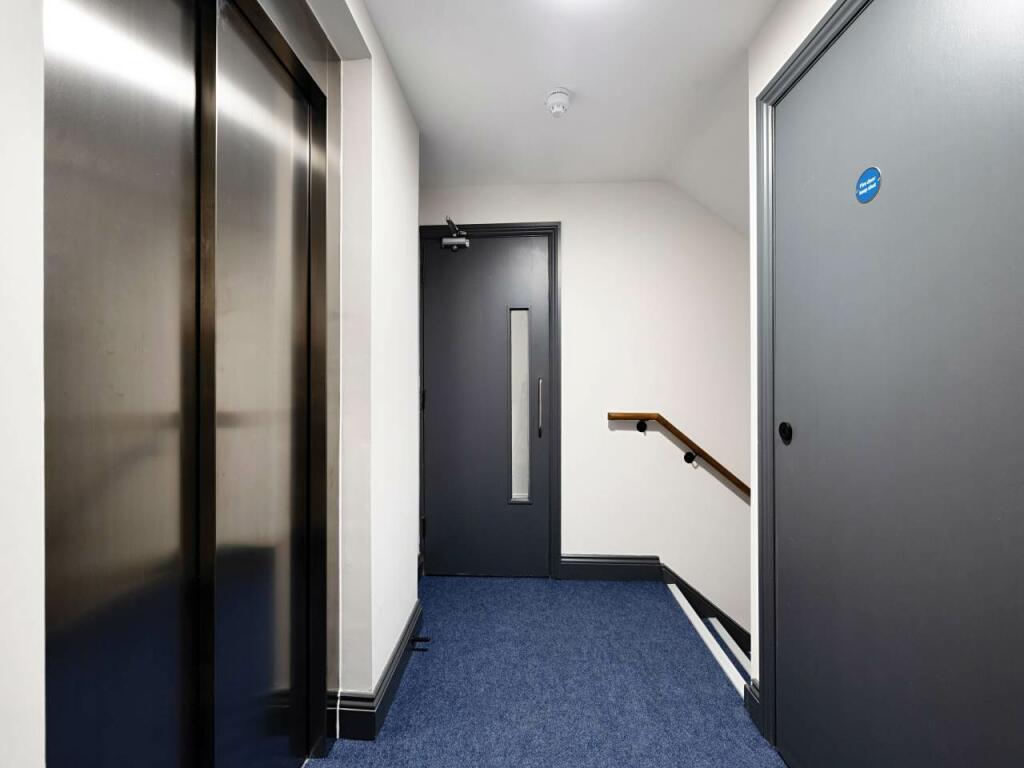 flat 9 hallway