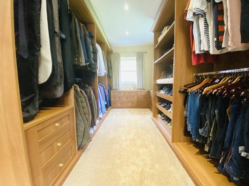 Master dressing room view 2