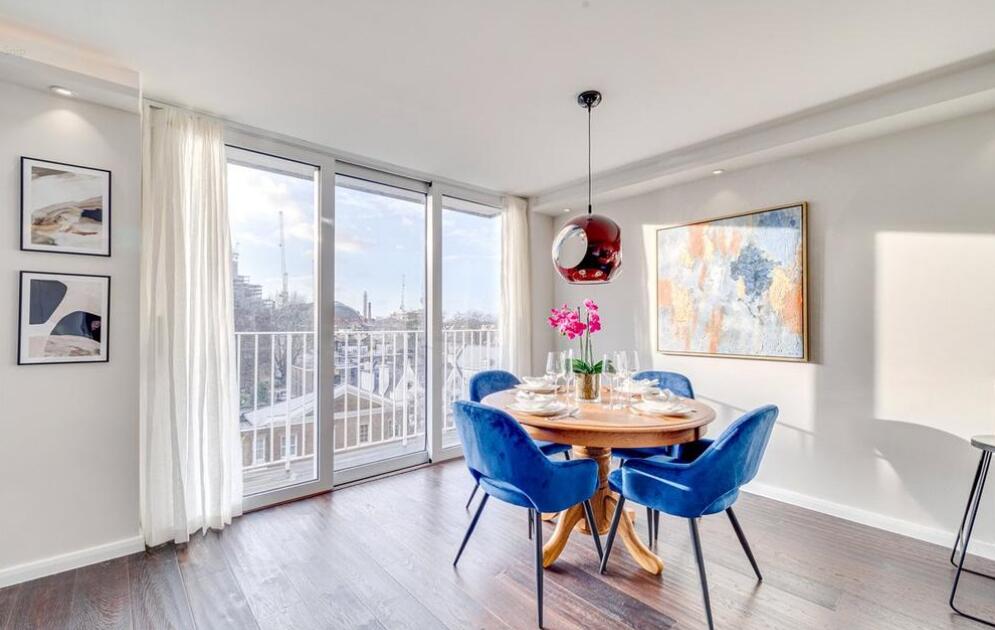 property in Abbots House, 
St. Mary Abbots Terrace, W14