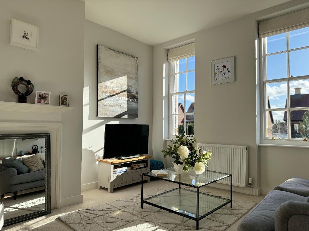 Sun-filled living room